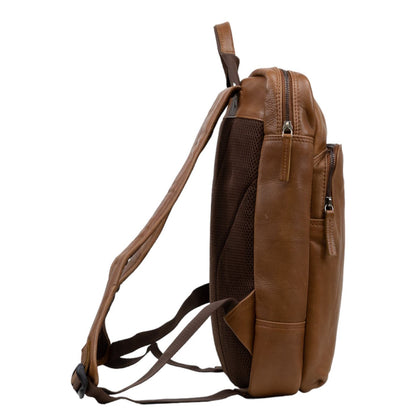 DSTRCT State Street Laptop Backpack 15.6" cognac