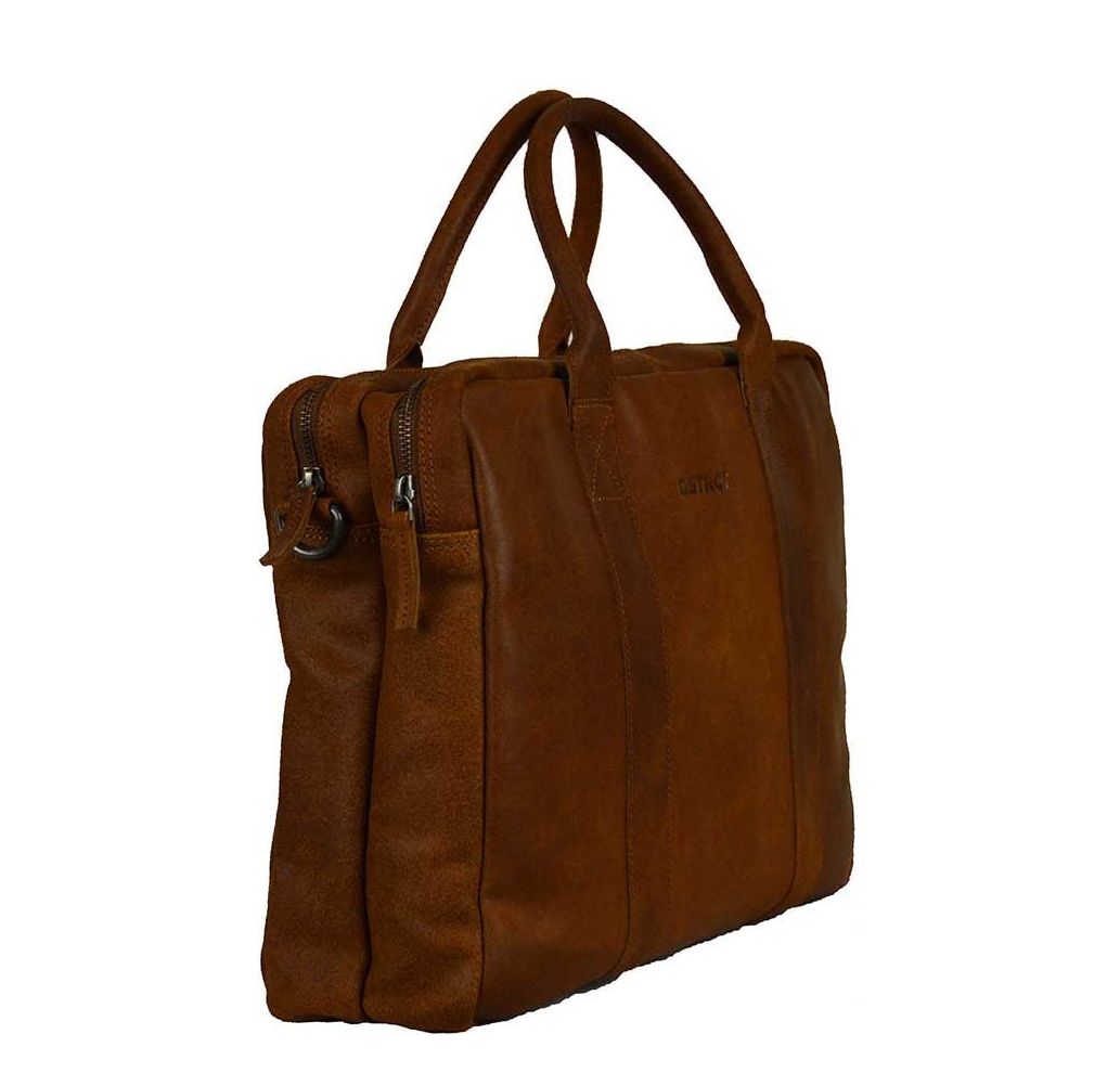 DSTRCT Main Street Workingbag 15.6'' cognac