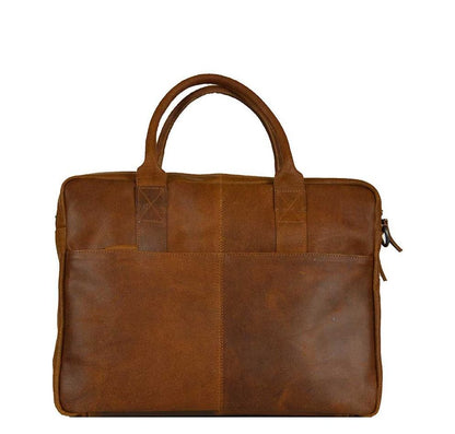DSTRCT Main Street Workingbag 15.6'' cognac
