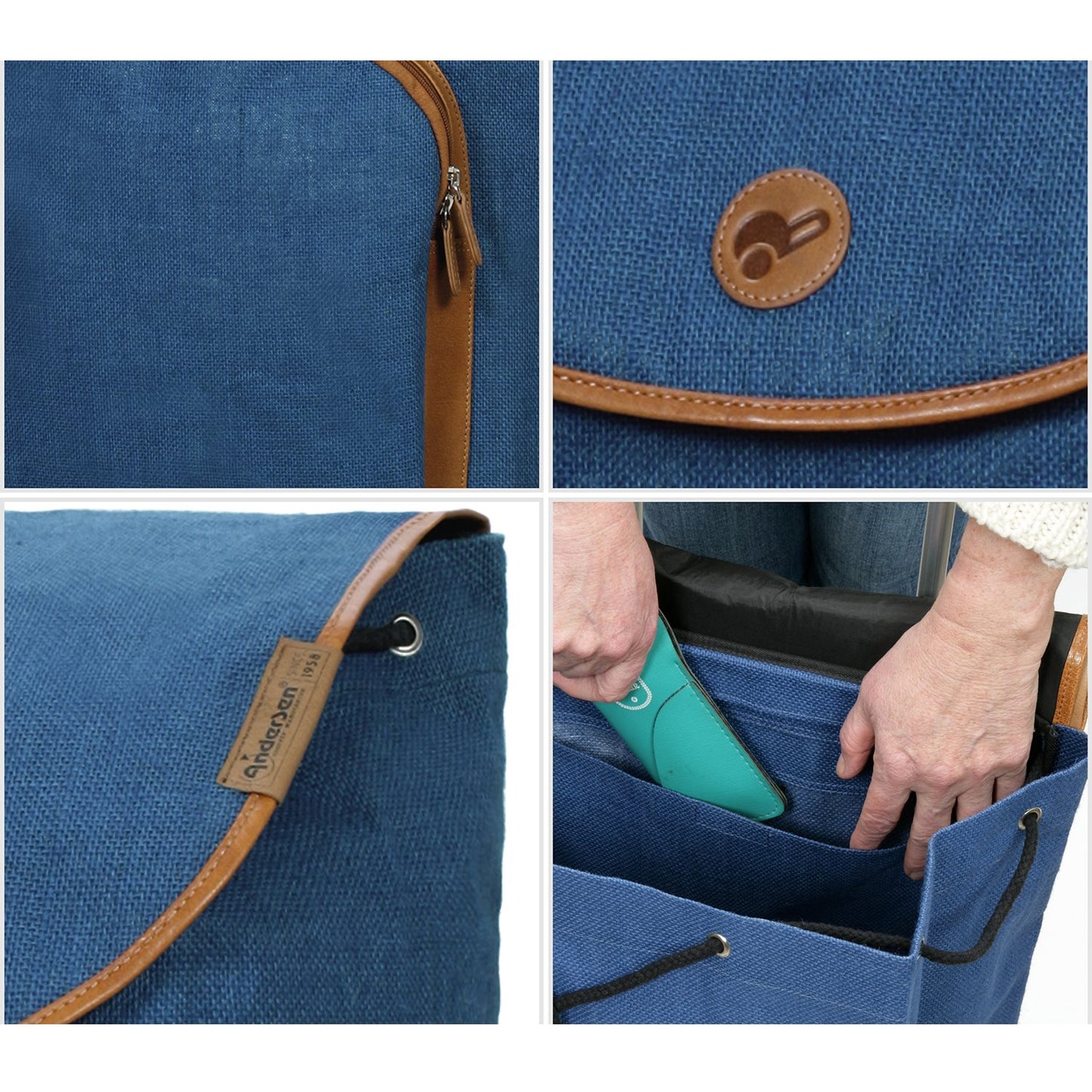 Andersen Alu Star Shopper Reik blue