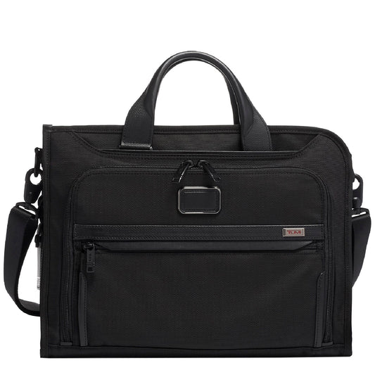 TUMI Alpha Slim Deluxe Portfolio black