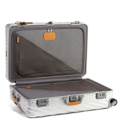 TUMI 19 Degree Aluminium Extended Trip Packing Case texture silver