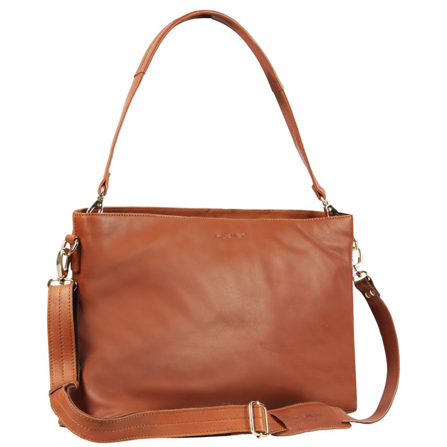 Plevier Millau Dames Laptoptas 15.6" cognac