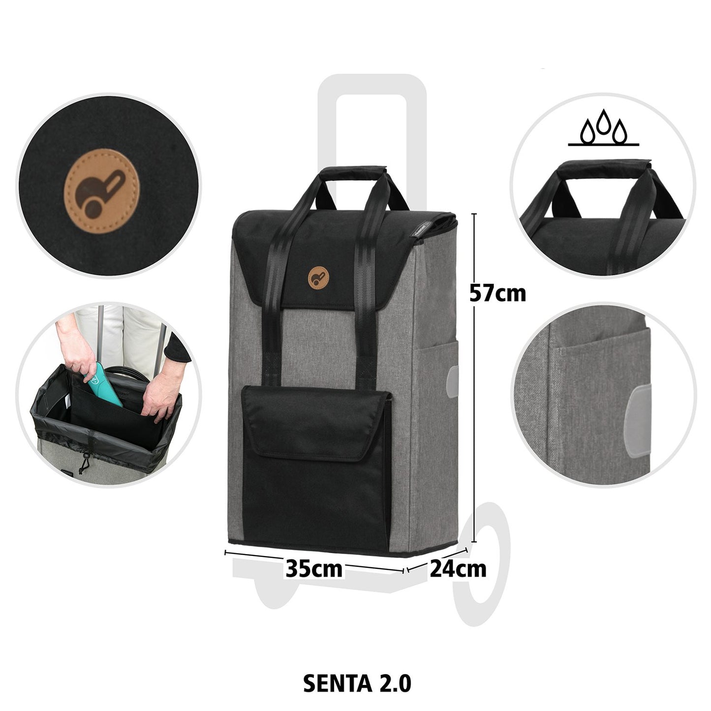 Andersen Royal Shopper Senta 2.0 grey