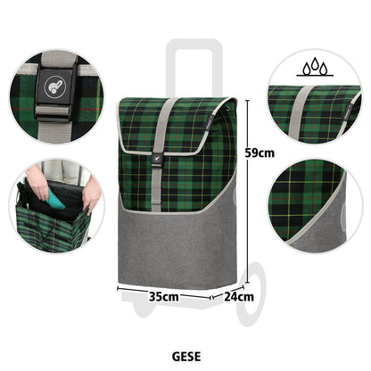 Andersen Quattro Shopper Gese green