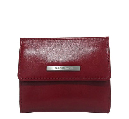 Claudio Ferrici Classico Wallet red