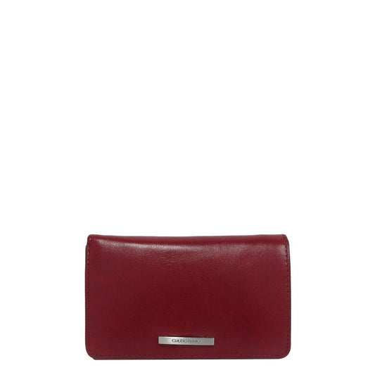 Claudio Ferrici Classico Wallet red