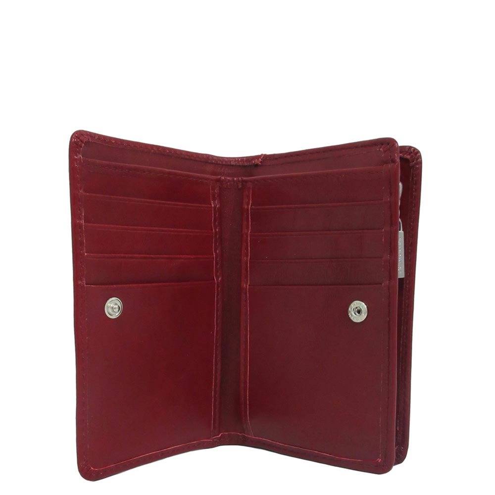 Claudio Ferrici Classico Wallet red