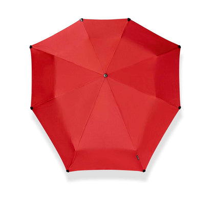 Senz Manual Opvouwbare Stormparaplu passion red