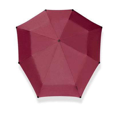 Senz Manual Opvouwbare Stormparaplu rose wine