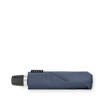 Senz Manual Opvouwbare Stormparaplu shiny silver