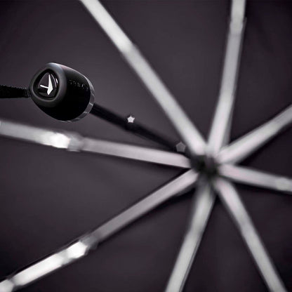 Senz Manual Opvouwbare Stormparaplu pure black