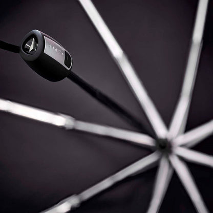 Senz Automatic Opvouwbare Stormparaplu black reflective