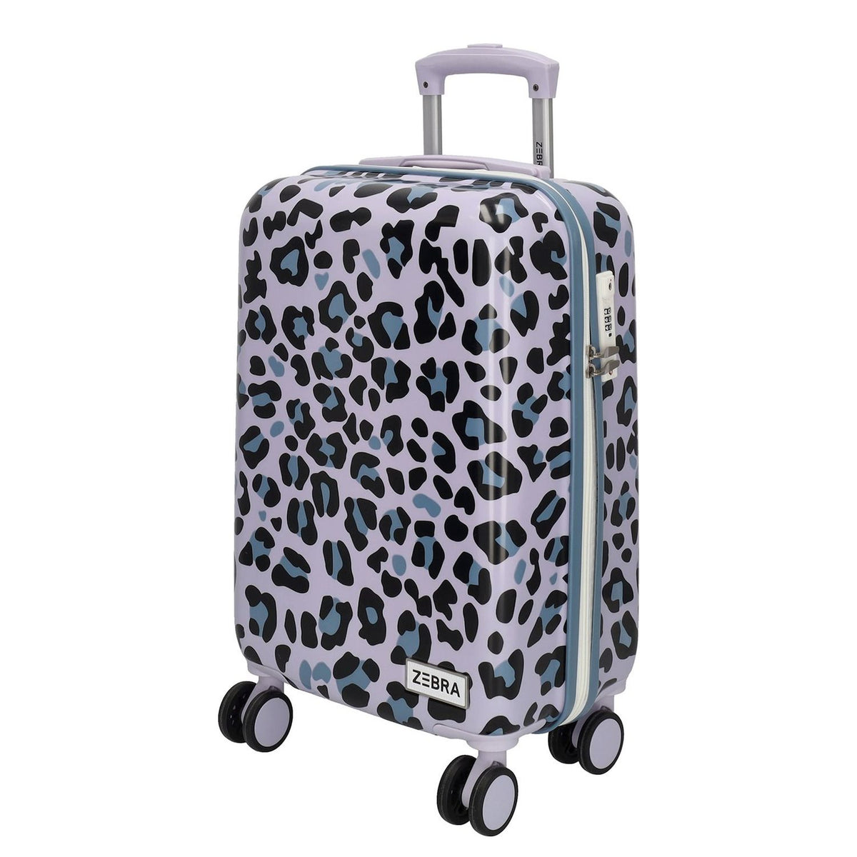 Zebra Trends Animal Travel Cabin Trolley panther lila