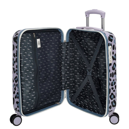 Zebra Trends Animal Travel Cabin Trolley panther lila