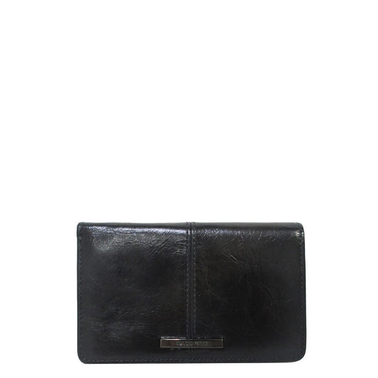 Claudio Ferrici Pelle Vecchia Wallet navy