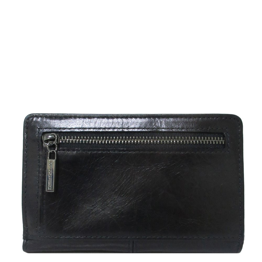 Claudio Ferrici Pelle Vecchia Wallet navy