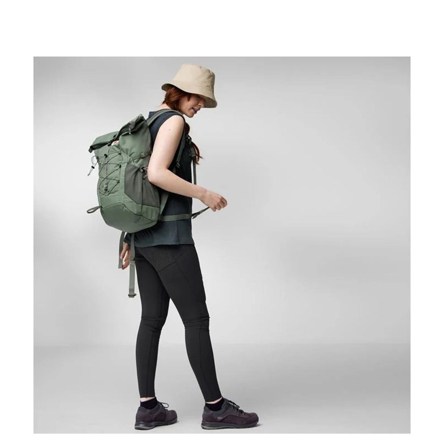 Fjallraven Abisko Hike Foldsack patina green