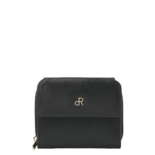 dR Amsterdam Milan Ladies Wallet 28179 black
