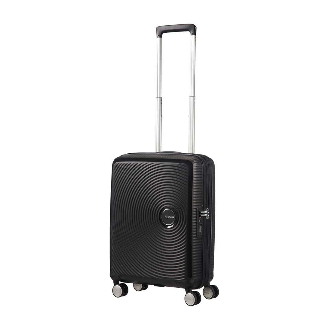 American Tourister Soundbox Spinner 55 Expandable bass black