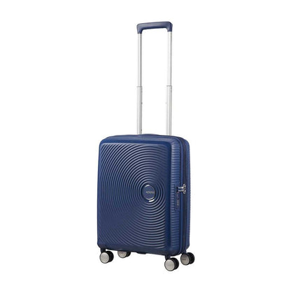 American Tourister Soundbox Spinner 55 Expandable midnight navy