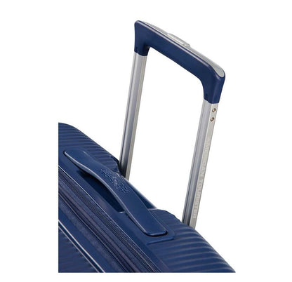 American Tourister Soundbox Spinner 55 Expandable midnight navy