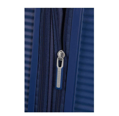 American Tourister Soundbox Spinner 55 Expandable midnight navy