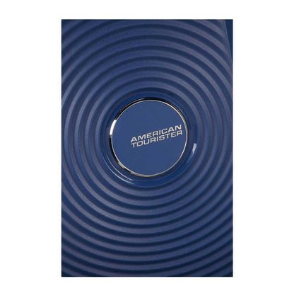 American Tourister Soundbox Spinner 55 Expandable midnight navy