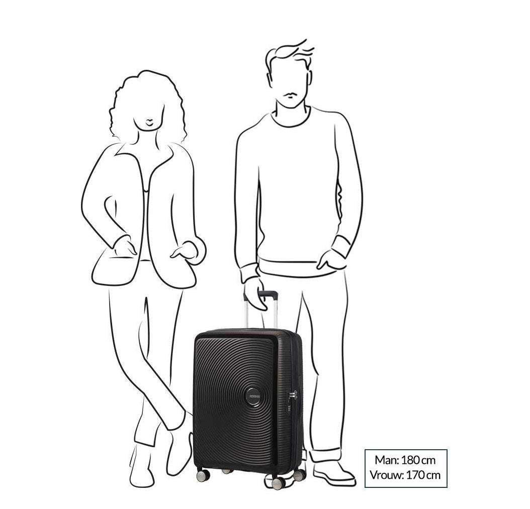American Tourister Soundbox Spinner 67 Expandable midnight navy