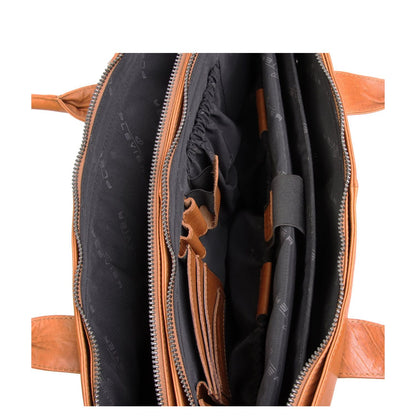 Plevier Amber Damestas 2 Vaks 15.6'' cognac