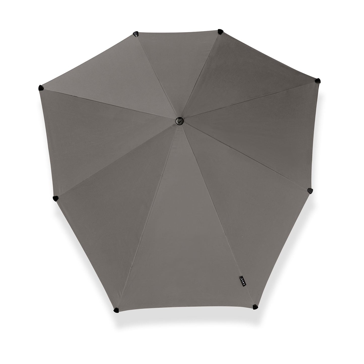 Senz Large Stick Stormparaplu silk grey