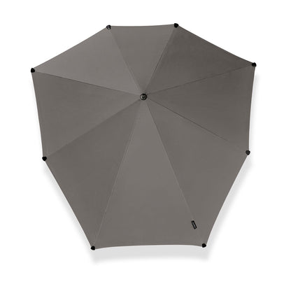 Senz Large Stick Stormparaplu silk grey