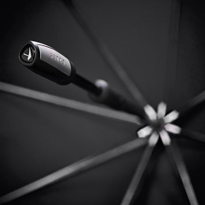 Senz Large Stick Stormparaplu guz black