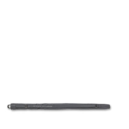 Senz Large Stick Stormparaplu black reflective