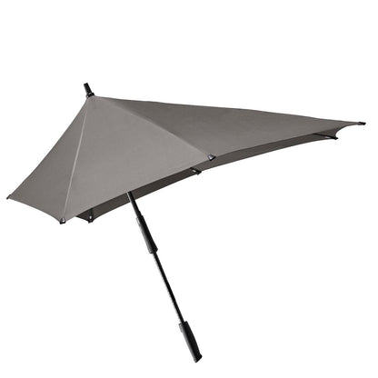 Senz XXL Stick Stormparaplu silk grey