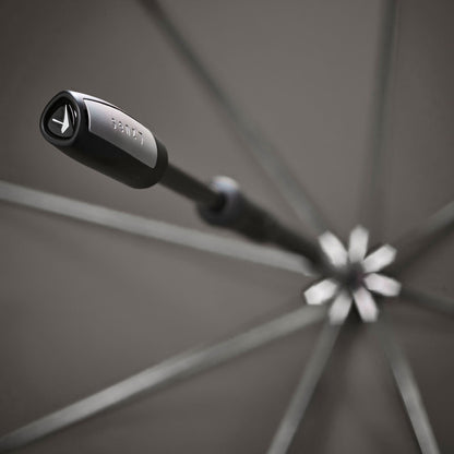 Senz XXL Stick Stormparaplu silk grey
