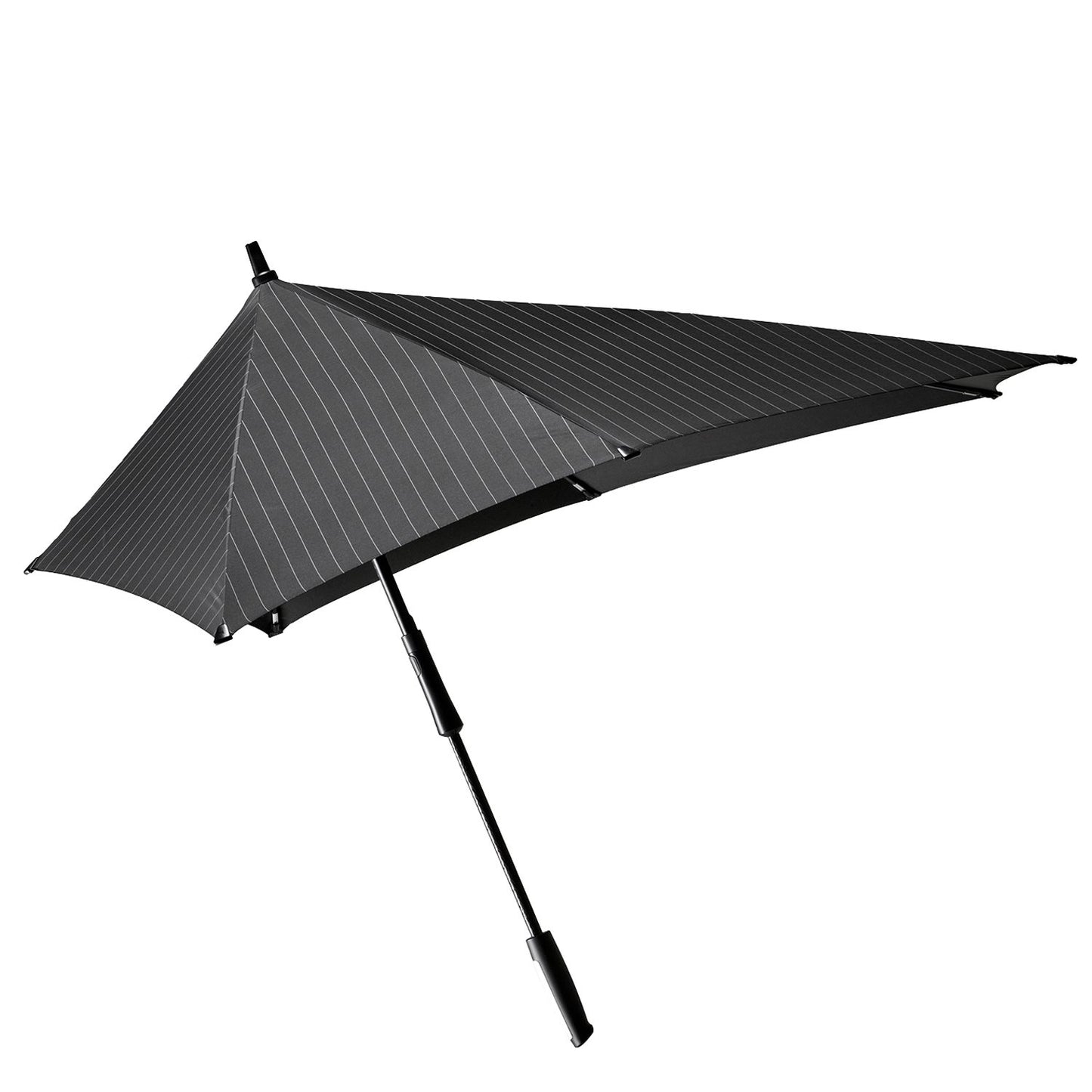 Senz XXL Stick Stormparaplu pin stripes black