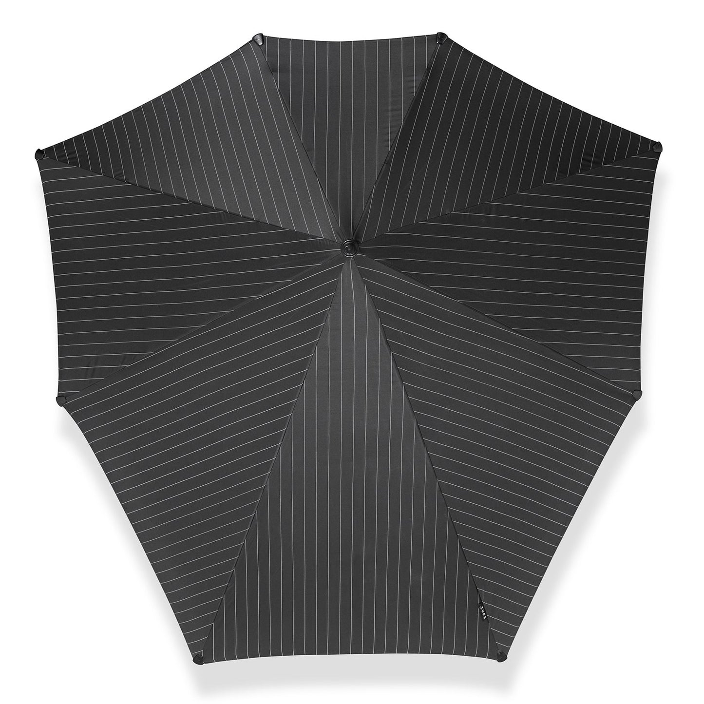 Senz XXL Stick Stormparaplu pin stripes black