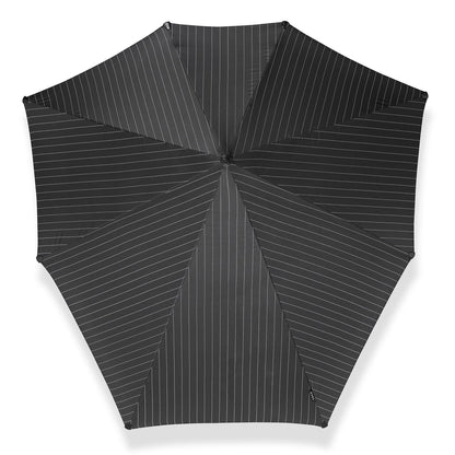 Senz XXL Stick Stormparaplu pin stripes black