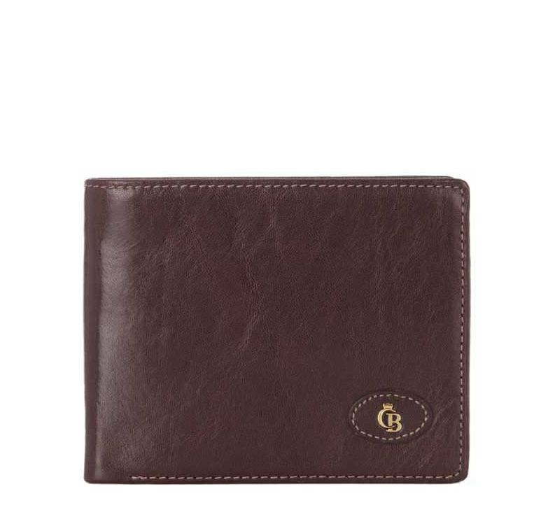 Castelijn & Beerens Gaucho Billfold met Binnenrits mocca