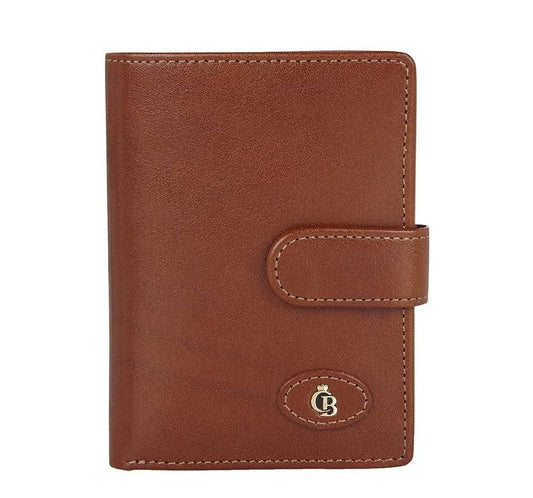 Castelijn & Beerens Gaucho Portefeuille met Rits cognac