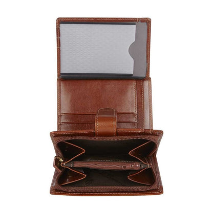 Castelijn & Beerens Gaucho Portefeuille met Rits cognac