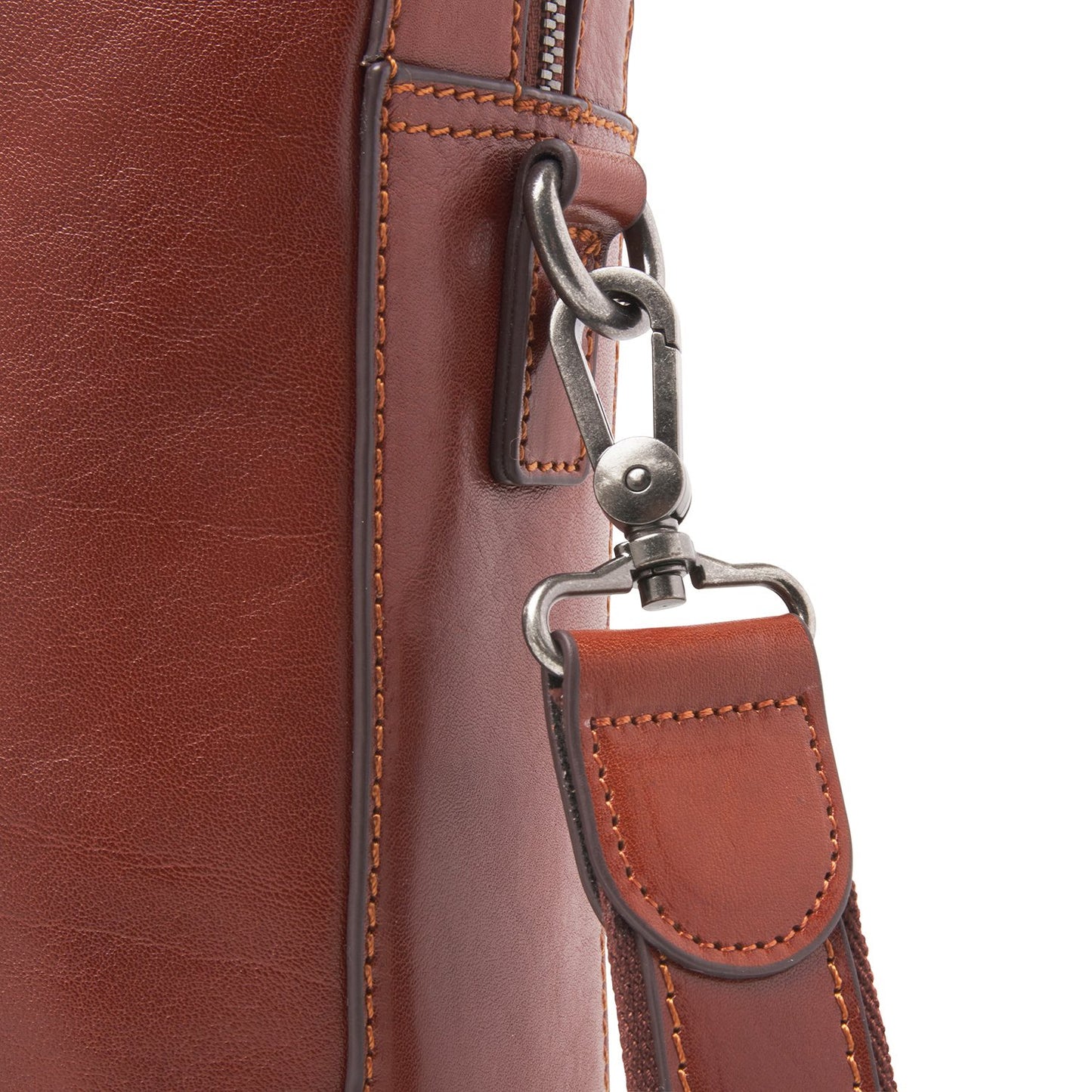 Castelijn & Beerens Gaucho Ted Laptop Bag 15.6'' cognac