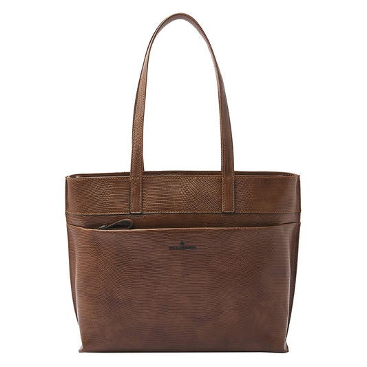 Castelijn & Beerens Donna Eline Schoudertas 15.6" cognac
