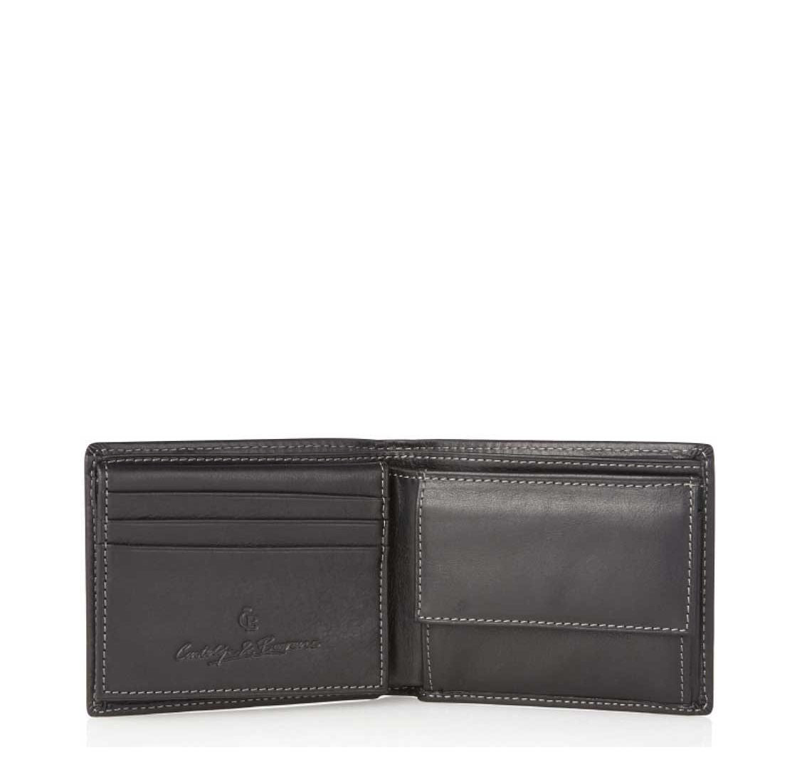 Castelijn & Beerens Canyon Billfold heren portemonnee zwart