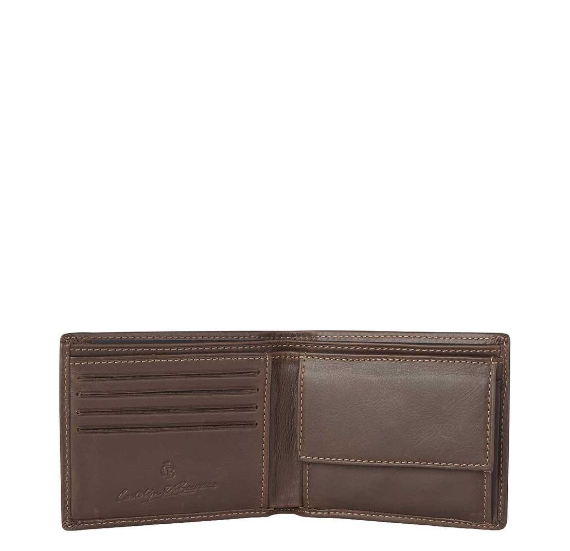 Castelijn & Beerens Canyon Billfold 8 Creditcards mokka
