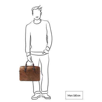 Castelijn & Beerens Rien Laptoptas 15.6'' RFID natural