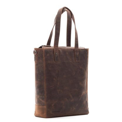 Plevier Retro Jackson Shopper 15.6" bruin