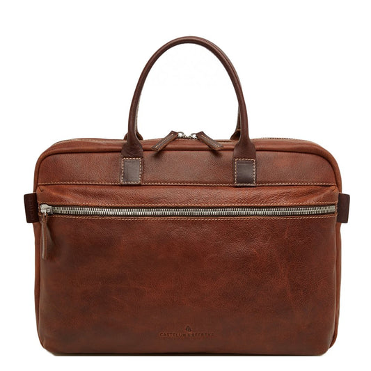 Castelijn &amp; Beerens Renee Rein Laptop bag 15.6'' RFID light brown