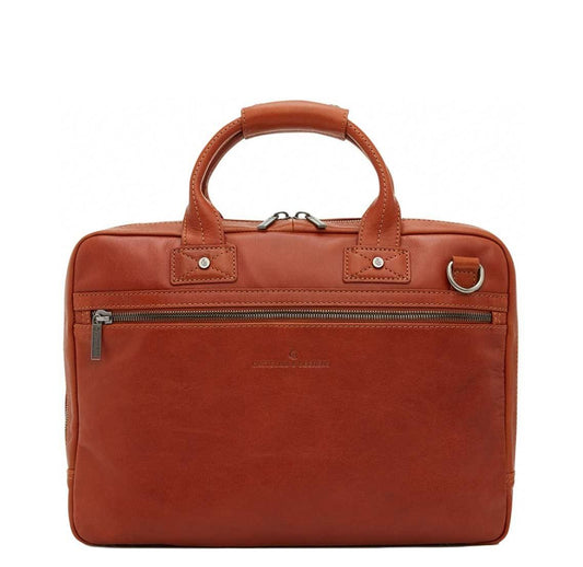 Castelijn & Beerens Firenze Business Laptopbag 15.6" licht bruin